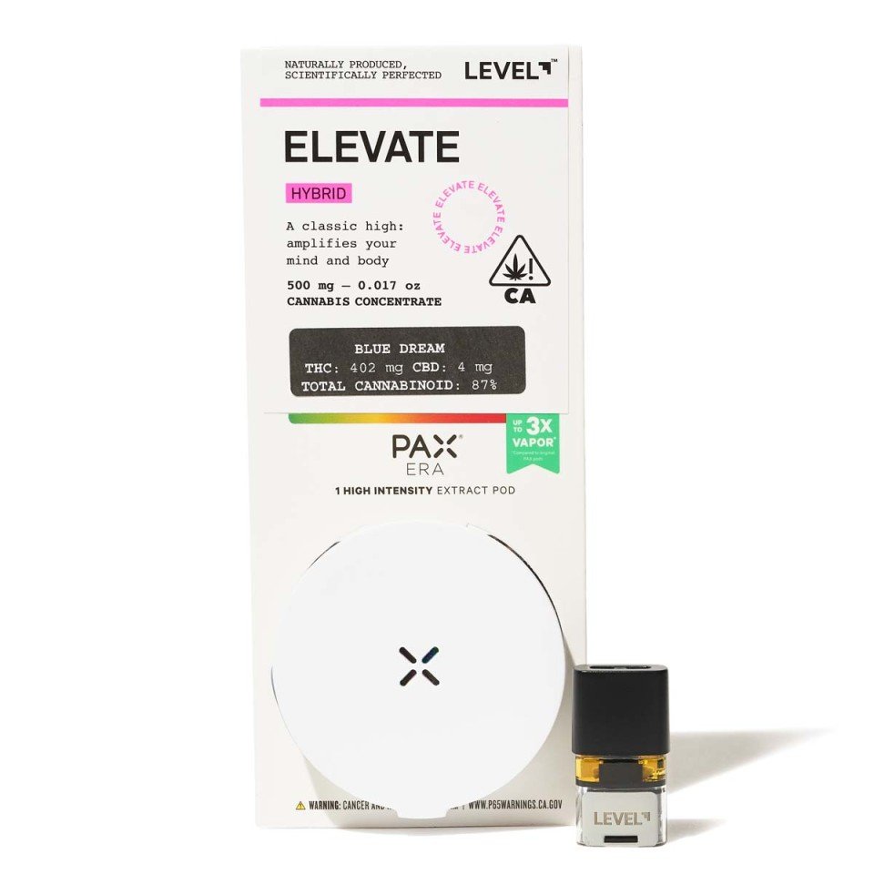 Level-Pod-Elevate-1045.jpg Elevate THC Pax Era Pod - Image 1