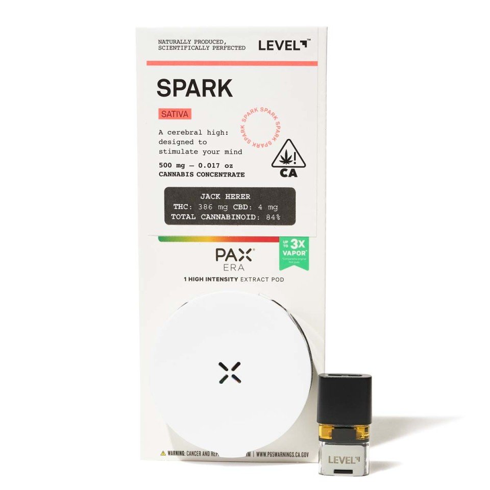 Level-Pod-Spark-1048.jpg Spark THC Pax Era Pod - Image 1