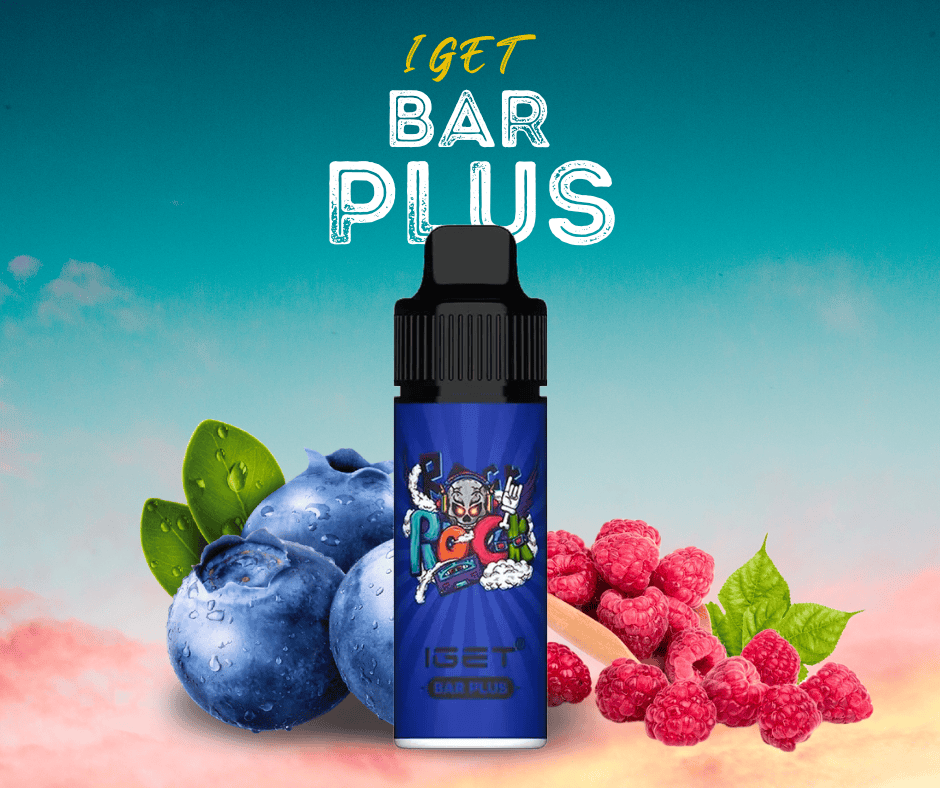 blueberry-raspberry-bubblegum-iget-bar-plus-6000.png BLUEBERRY RASPBERRY BUBBLEGUM – IGET BAR PLUS 6000 - Image 1