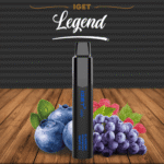 BLUEBERRY RASPBERRY GRAPE ICE – IGET LEGEND 4000