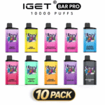 Iget Bar Pro 10,000 10 Pack – Best Value