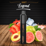 PEACH GUAVA STRAWBERRY ICE – IGET LEGEND 4000