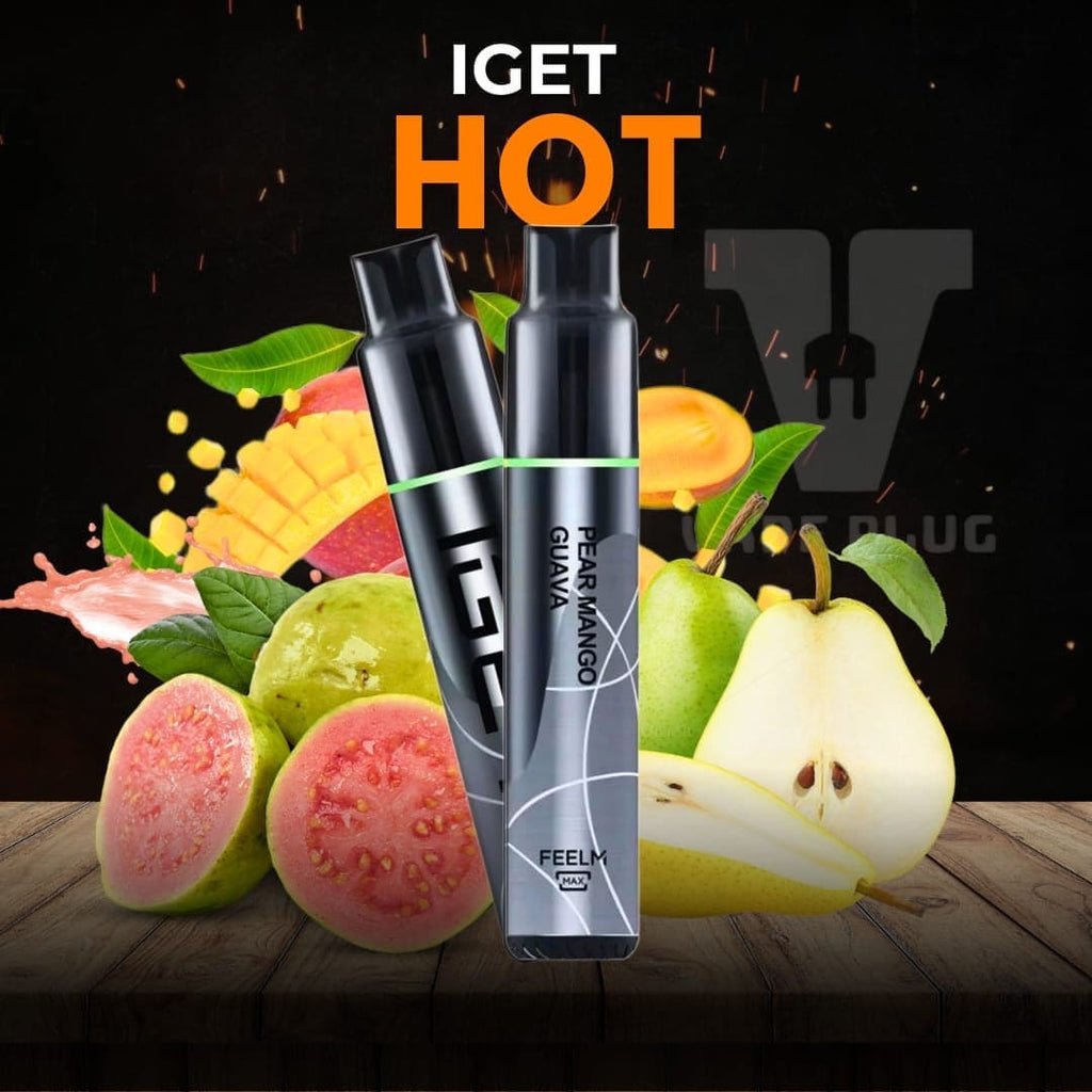 pear-mango-guava-iget-hot-5500-new-flavour-1.jpg PEAR MANGO GUAVA – IGET HOT 5500 (NEW FLAVOUR!) - Image 1