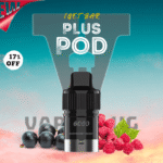 RASPBERRY BERRY – IGET BAR PLUS 6000 (DISPOSABLE) (NEW FLAVOUR!)