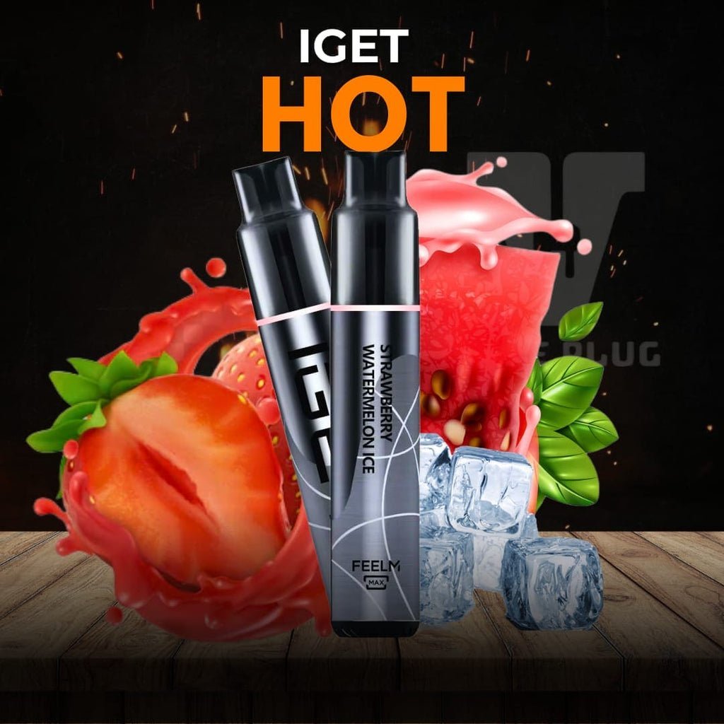 strawberry-watermelon-ice-iget-hot-5500-2.jpg STRAWBERRY WATERMELON ICE – IGET HOT 5500 - Image 1